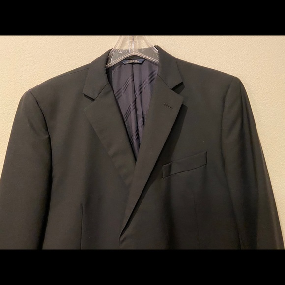 BRAND 🆕 Brooks Brothers Suit Jacket - Black - Picture 9 of 14